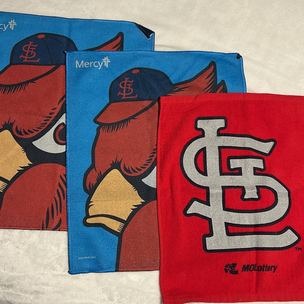 St. Louis Cardinals Playoff Rally Towels from  SGA Wild Card Games 1 and 2